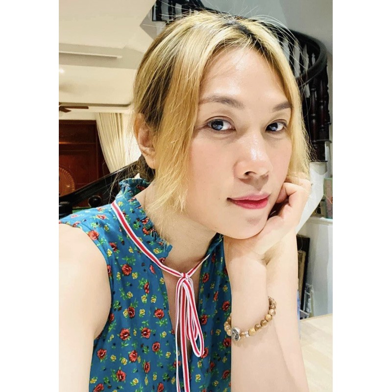 Lắc tay gỗ trầm mix charm bạc S925