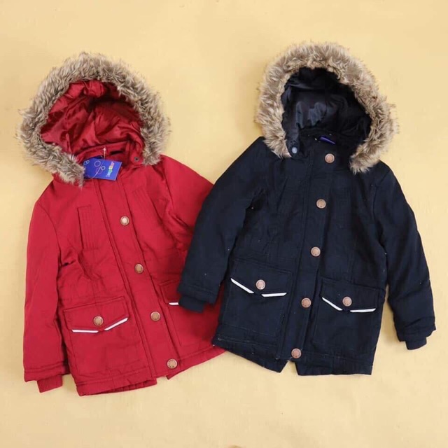 Parka lót lông dư xịn