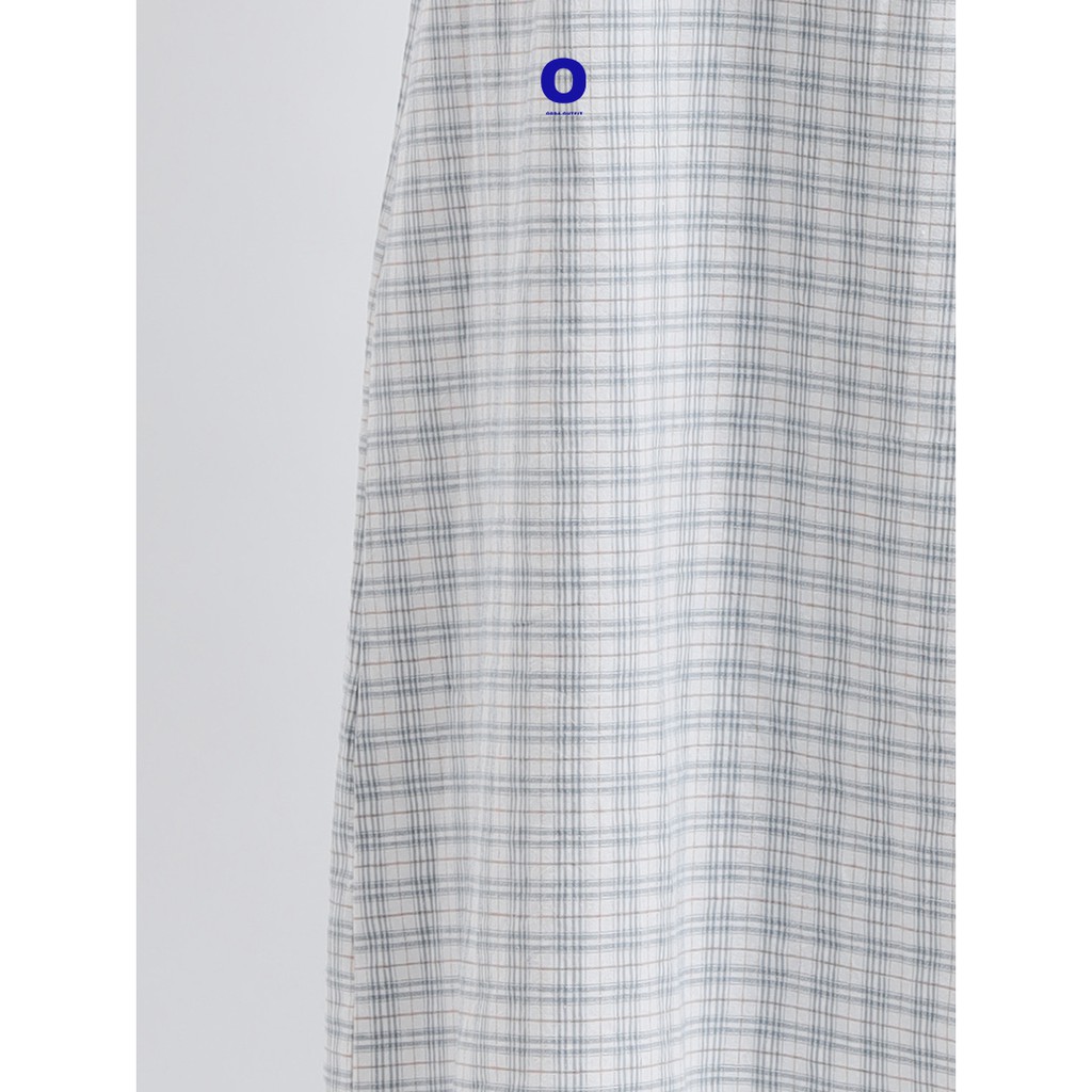 CARO DRESS Đầm caro basic mùa hè, đầm đơn giản phong cách Nhật Bản. Đầm màu xanh caro nhẹ nhàng.