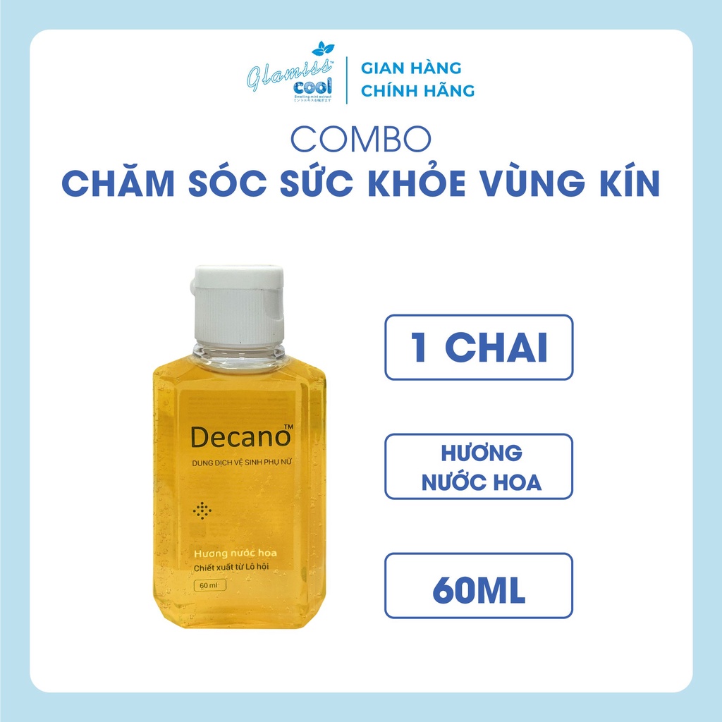 Dung dịch vệ sinh phụ nữ Doctor Care Decano hương nước hoa, kháng khuẩn, dịu mát