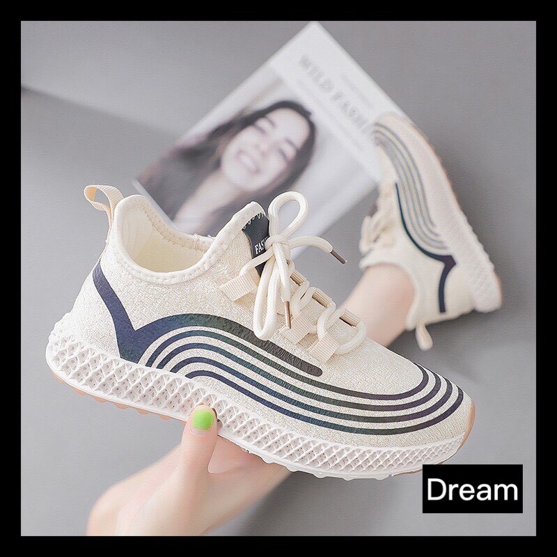 Giày sneaker cổ chun cực đẹp Hot Trend - Kèm clip và ảnh thật - Ds06 | BigBuy360 - bigbuy360.vn