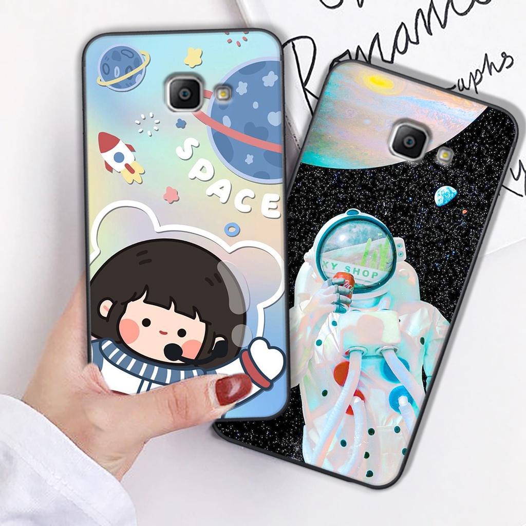 Ốp lưng Samsung A9 Pro - Samsung C9 Pro nhiều mẫu in hình vũ trụ siêu đẹp