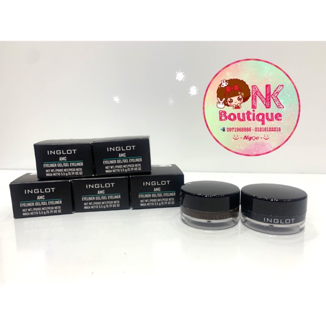 Gel kẻ mắt INGLOT - AMC GEL EYELINER