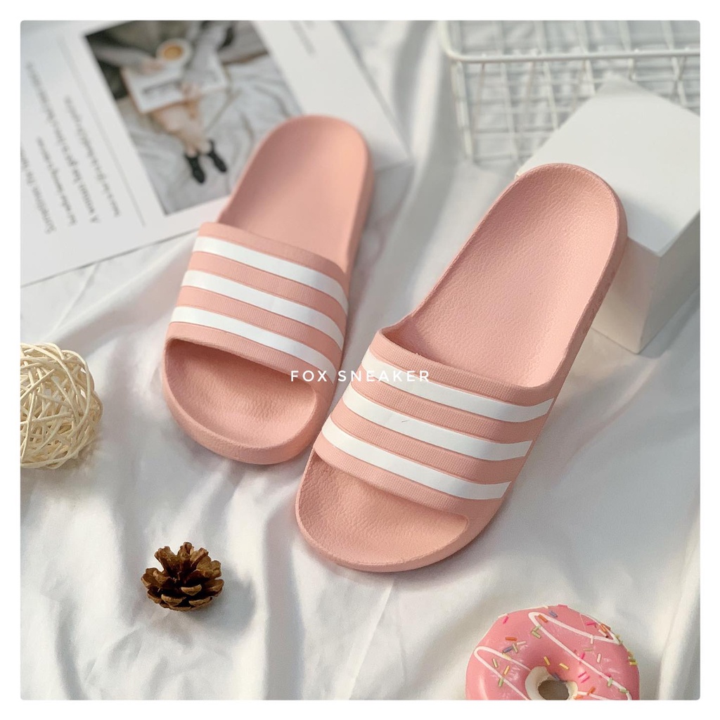 (Bao Check) Dép Adidas Aqua chống thấm nước mùa mưa giá cực tốt