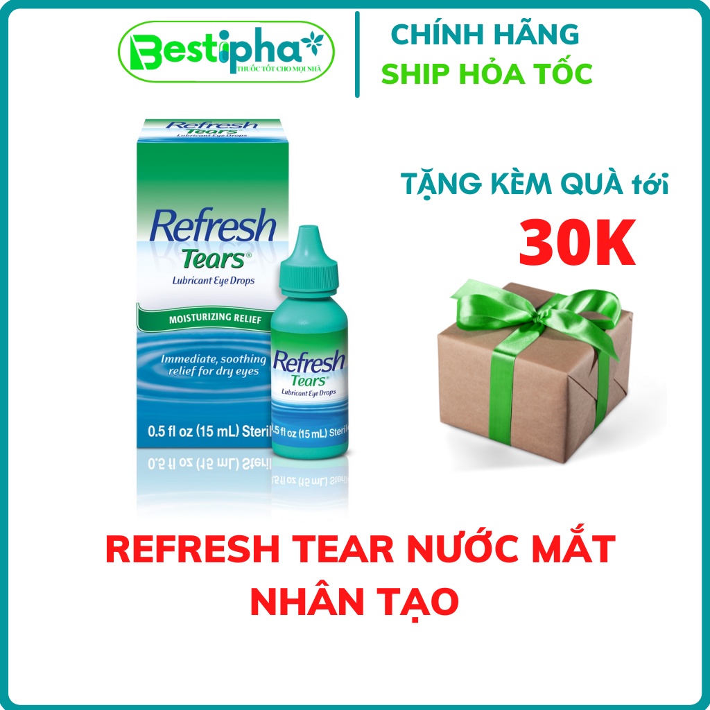 Refresh Tear Nước Mắt Nhân Tạo Chống Khô, Chống Mỏi Mắt