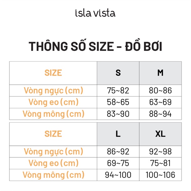 [Tặng túi Canvas] Đồ bơi nữ taniki cổ vuông Isla Vista IVWset014