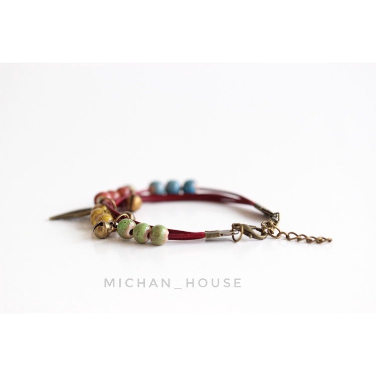 Vòng tay boho, vòng tay handmade, vòng tay vintage xinh xắn