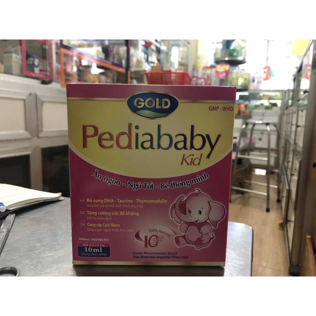 Pediababy giúp bé ăn ngon ngủ tốt, bổ sung vitamin