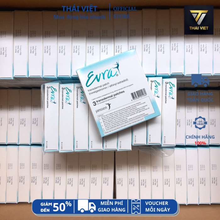 Miếng dán tránh thai EVRA Thái Lan hàng chính hãng