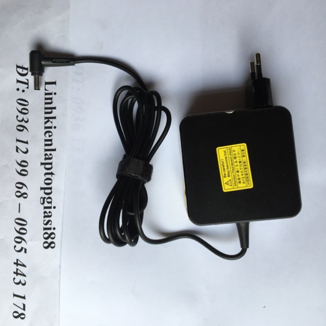 Sạc Asus chân kim nhỏ Vuông cho máy đời mới.