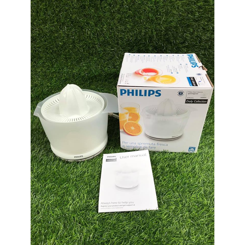 [Mã ELHA22 giảm 5% đơn 300K] Hàng Chính hãng - Máy Vắt Cam PHILIPS HR2738