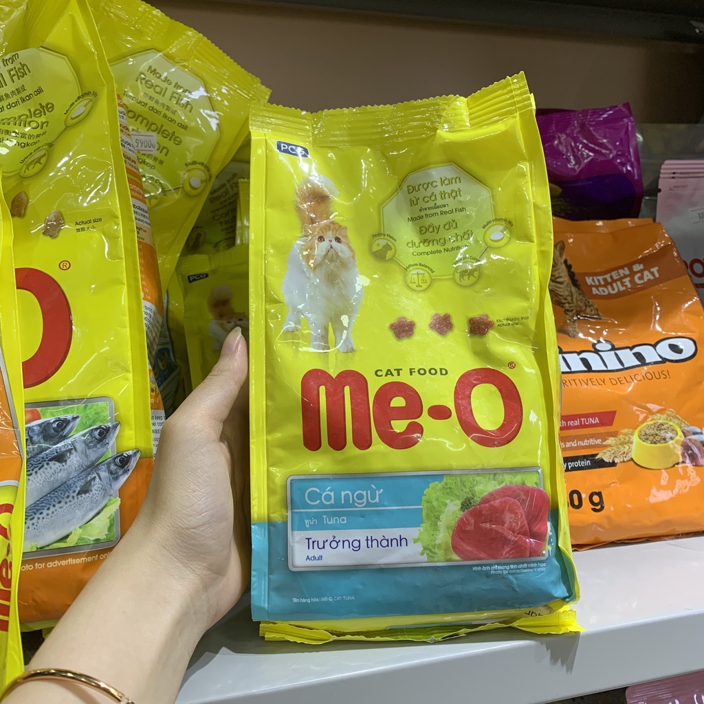 Thức ăn mèo Me-O 350g Hạt Meo cho mèo gói 350g