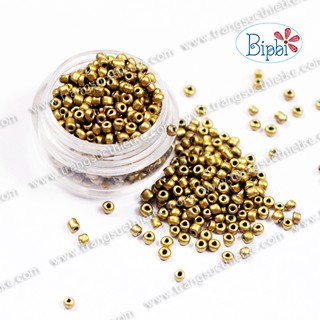 Combo 10 gói cườm TQ loại AAA màu vàng kim