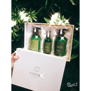 COMBO DẦU GỘI BƯỞI VIJULLY