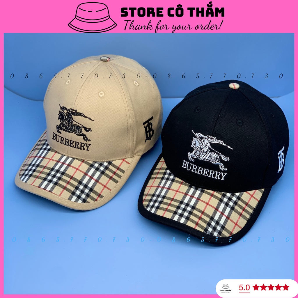 NÓN KẾT BBR LOGO CƯỠI NGỰA CHẤT KAKI DÀY 2 MÀU CAO CẤPTHỜI TRANG NAM NŨ
