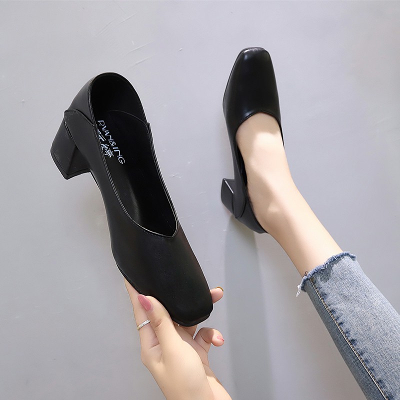 Giày Cao Gót Đế Vuông Thời Trang 2019 Cho Nữ | BigBuy360 - bigbuy360.vn
