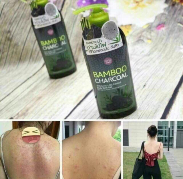 Sữa tắm than tre trị mụn lưng Bamboo | BigBuy360 - bigbuy360.vn