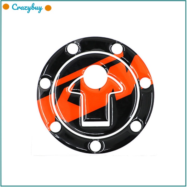 CR Reflective 3D Motorcycle Sticker Fuel Oil Tank Pad Decal Protector Cover for KTM DUKE390 13-14/DUKE200 12-14