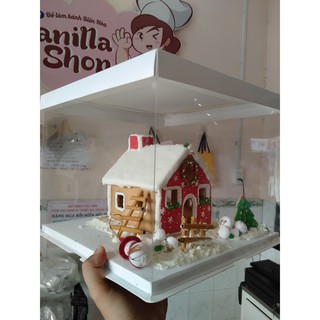 Bộ khuôn bánh nhà gừng 3D