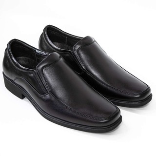 Giày Tây Nam ATTOM Da Bò Cao Cấp Mũi Vuông Mẫu Trơn Đơn Giản - MSP : MM30028