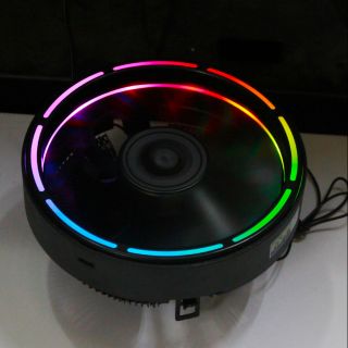 Fan Tản Nhiệt CPU Leto II Led RGB 16 triệu màu - 366 hiệu ứng - Tự đổi màu không cần hub