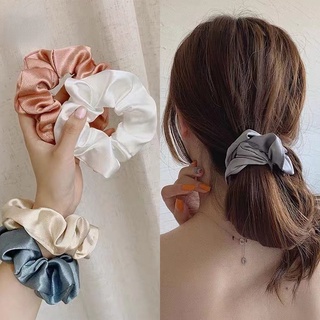 Dây Buộc Tóc Lụa satin Thời Trang Hàn Quốc Cho Nữ