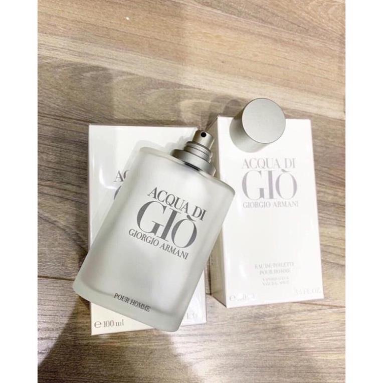 Nước Hoa Nam AQua Di Gio Trắng EDP 100ml lịch lãm đàn ông , Nước Hoa AQUA DI GIO Trắng nam tính