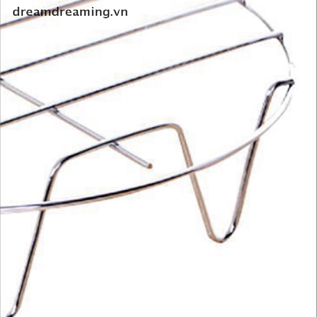 Khay Tròn Bằng Inox Đựng Thức Ăn Mát Mẻ Tiện Dụng