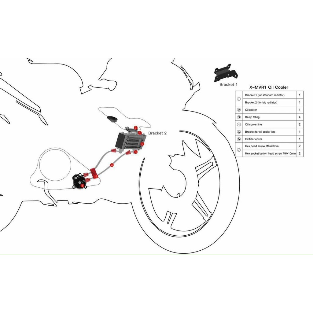 Két Nhớt X-MVR1 Cho Exciter 150