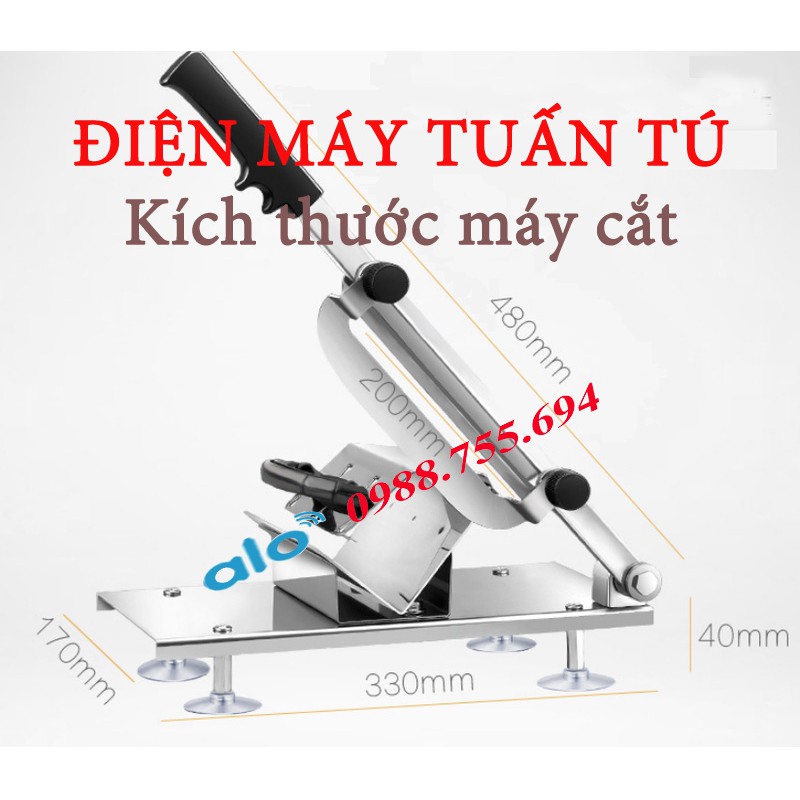 MÁY THÁI THỊT ĐÔNG LẠNH sản xuất tại Việt Nam