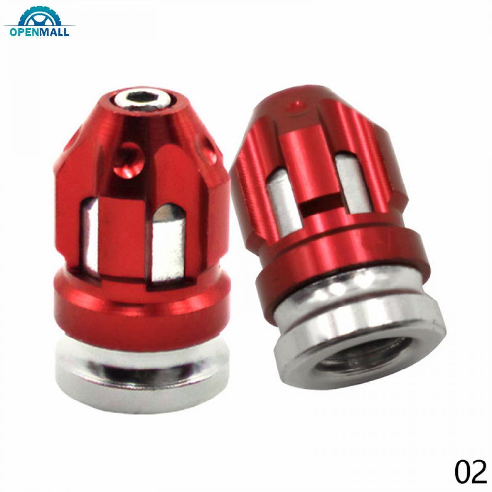 Cặp Nắp Van Bánh Xe Hơi Xe Máy Bằng Hợp Kim Nhôm