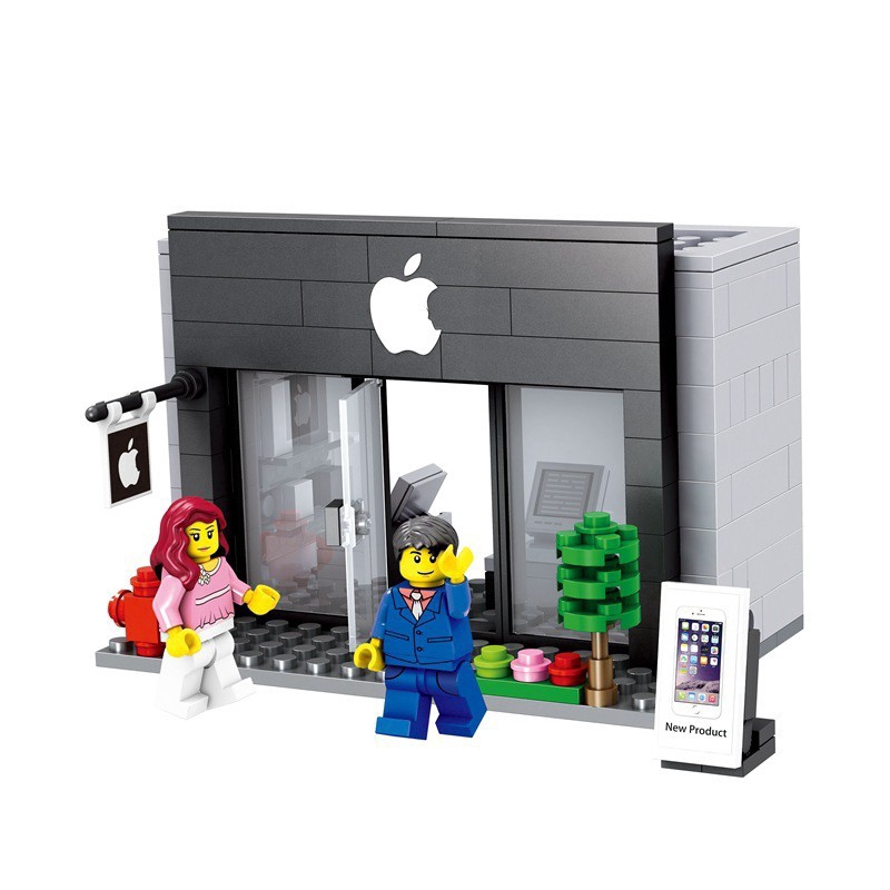 [Mã LIFETOYS1 giảm 30K đơn 99K] Bộ Đồ Chơi Lắp Ráp Mô Hình Lego Kfc 6 Kiểu Dáng Khác Nhau Thú Vị