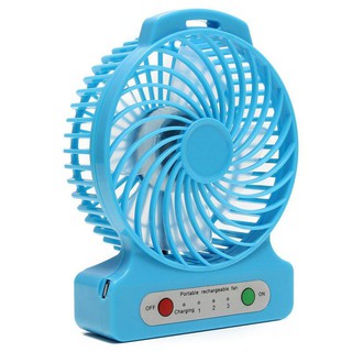 Quạt sạc tích điện mini Fan 3 chế độ