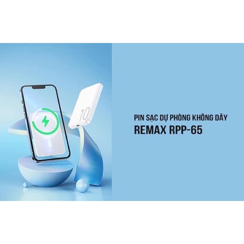 DỰ PHÒNG KHÔNG DÂY REMAX 10.000MAH