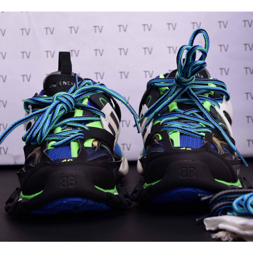 SNEAKER NAM NỮ GIẦY THỂ THAO  BALENCIAGA TRACK màu xanh đen