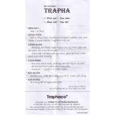 Trapha chai 30gam Bột khử mùi TraPha - khử mùi, làm thơm, ngăn ngừa tác nhân gây mùi hôi nách, hôi chân..