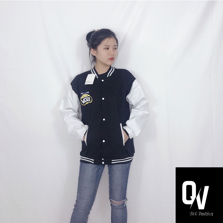 Áo khoác bomber kaki van, mẫu mới,chất vải xịn - SHOPQV