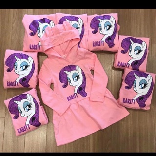 Váy nỉ da cá ngựa pony