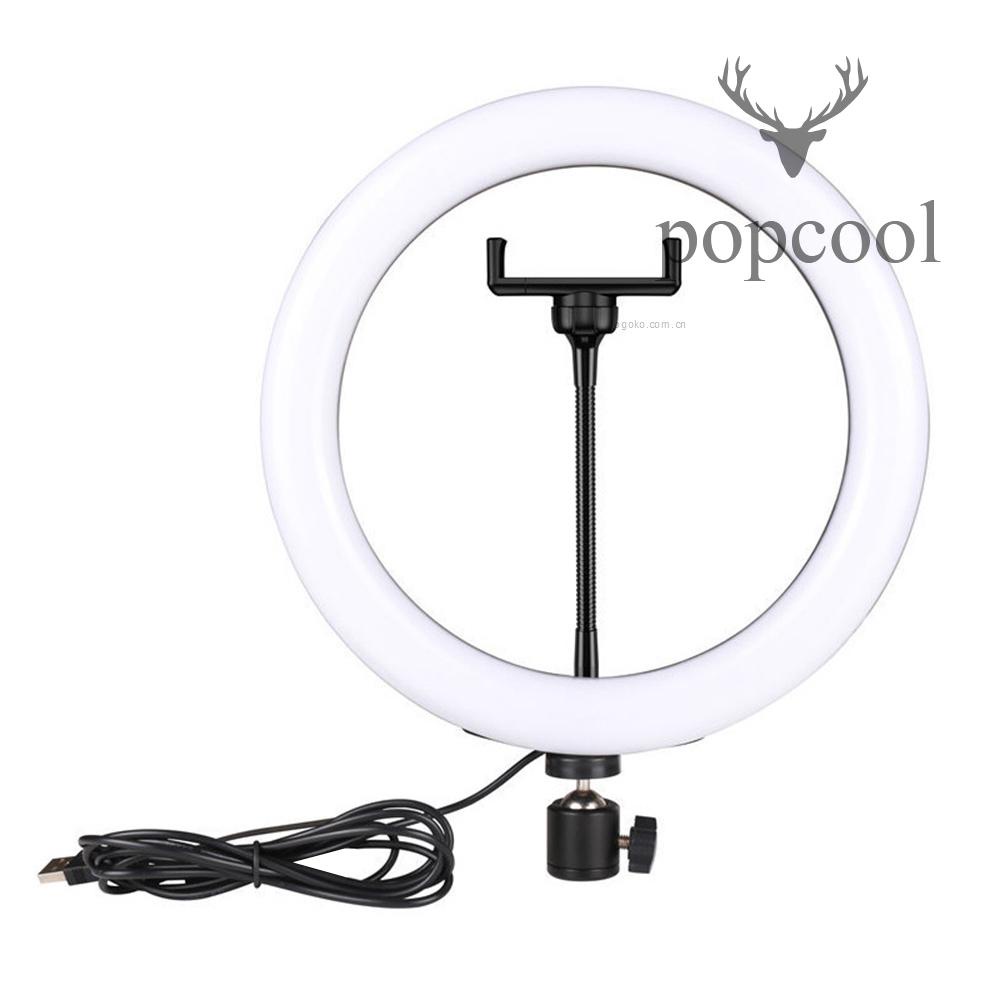 Vòng Đèn Led Rgb 10inch / 26cm 3500k-6500k Kèm Giá Đỡ Điện Thoại 55cm | BigBuy360 - bigbuy360.vn