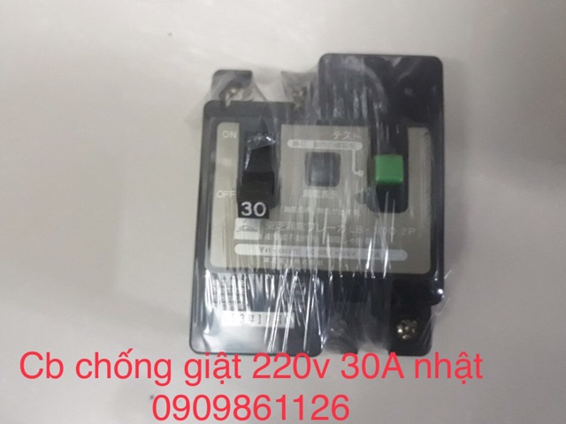 Cb chống giật 30A 220V nhật