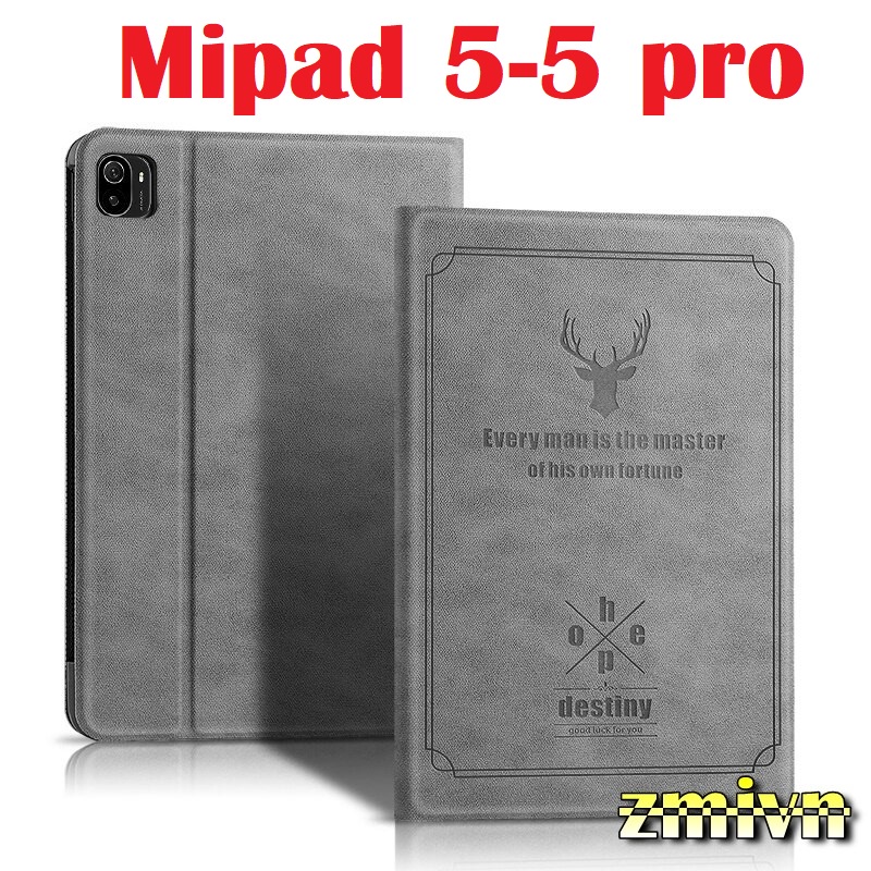 Bao Da Máy Tính Bảng Cho Xiaomi MiPad 5 Pro Mi Pad 5 11 &quot; họa tiết Hươu nai
