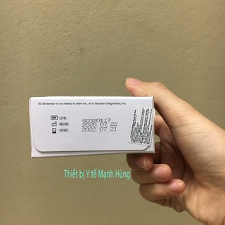 Que thử đường huyết SD Code free- Bio Sensor 50 que/ hộp ( Hàng chính hãng)