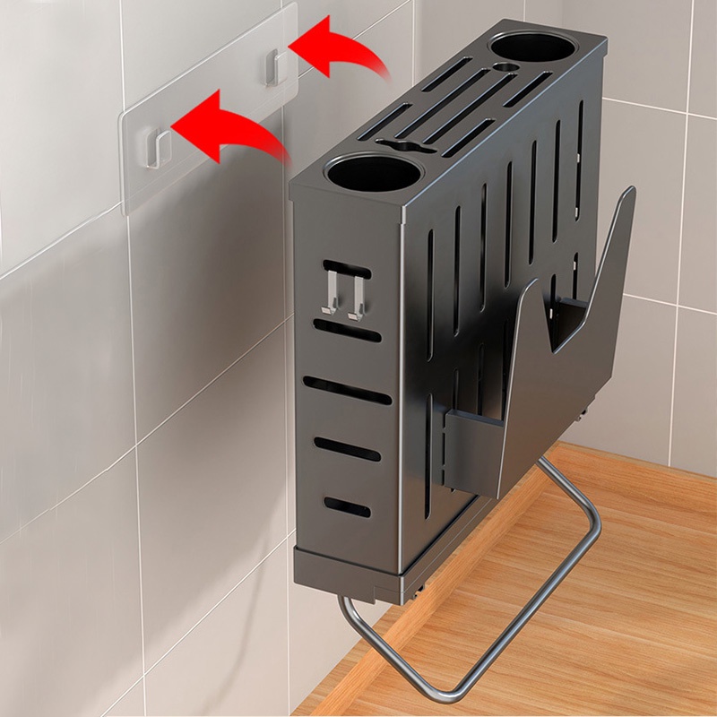 Kệ Để Dao Thớt Gắn Tường Đa Năng Tiện Dụng Cho Nhà Bếp