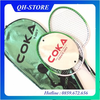 [HOT HOT] Bộ 2 Vợt Cầu Lông Cao Cấp COKA 1007