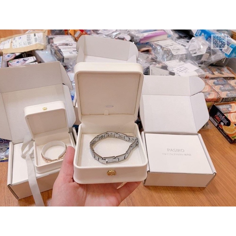 VÒNG TAY NỮ ĐIỀU HÒA HUYẾT ÁP PASIRO NHẬT BẢN