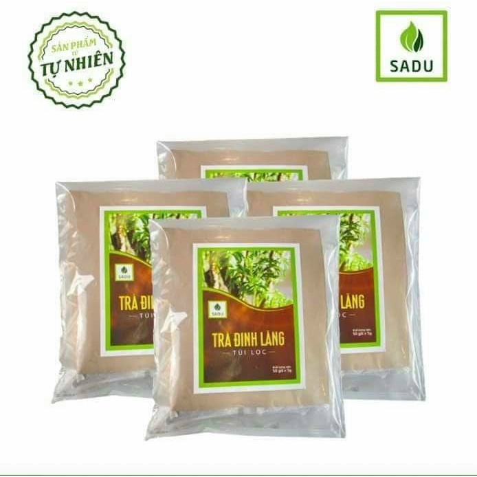 Trà Đinh lăng Sadu bịch 250g – tăng cường tuần hoàn máu não-ngủ sâu ngon giấc-ổn định huyết áp