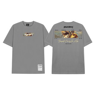 ÁO THUN [ URBAN MONKEY ] NAPOLEON 4.0 - XÁM