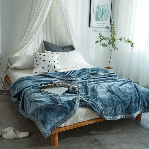 Chăn tuyết hai mặt cao cấp 2m3 x 2m