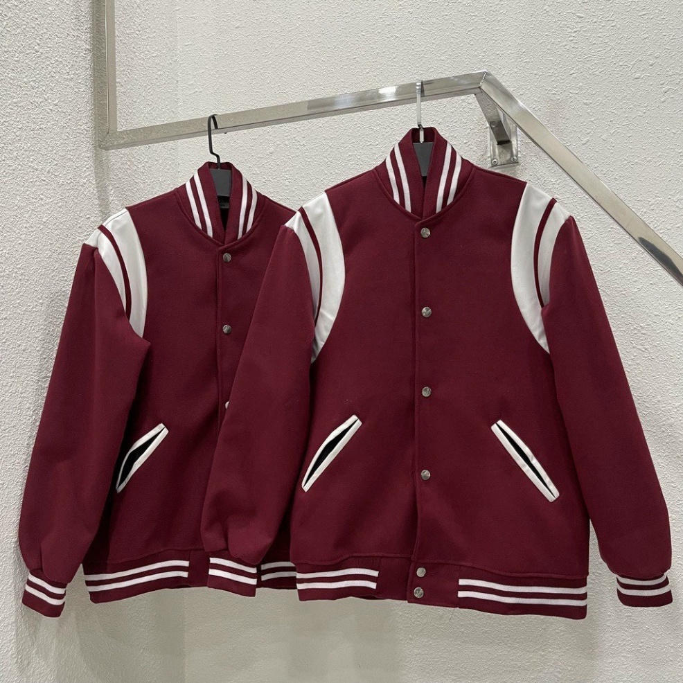 Áo khoác Bomber MISSOUT TYPO, Teddy Xanh Sọc Viền đẹp form vừa YSL Jacket chất nhung tăm