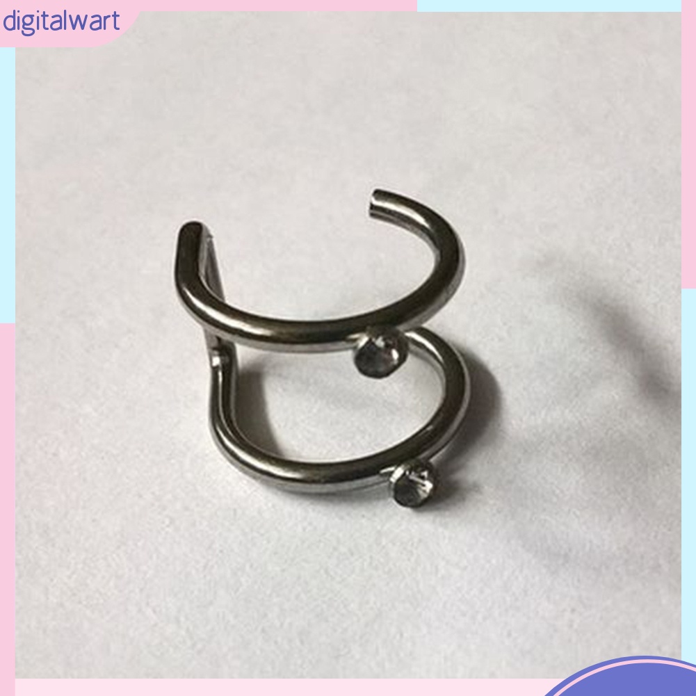 1 Khuyên kẹp vành tai đính đá thời trang nữ